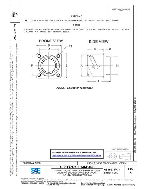 SAE AS95234/3A pdf