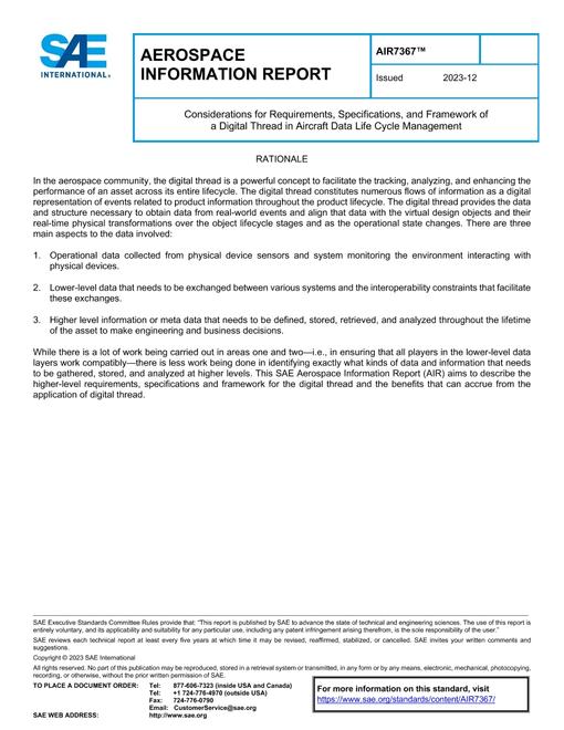 SAE AIR7367 pdf