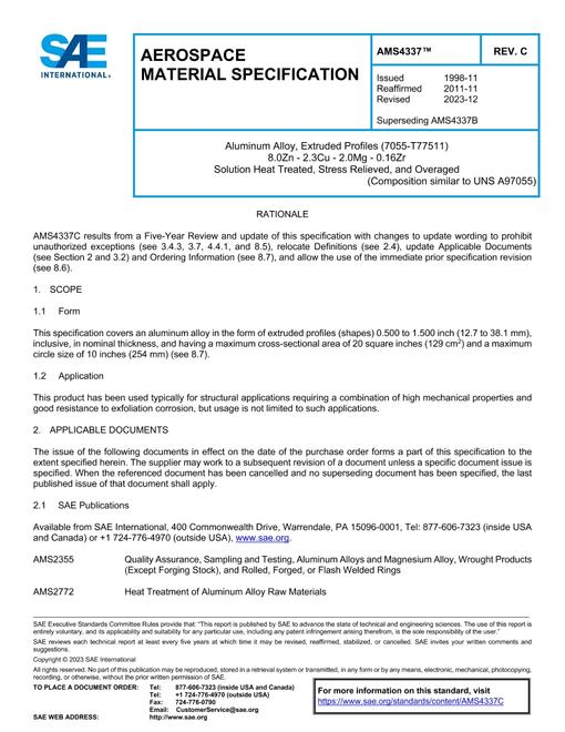 SAE AMS4337C pdf