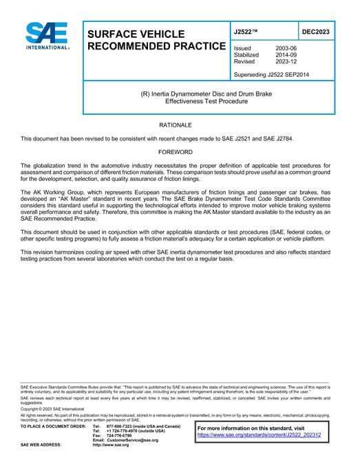 SAE J2522_202312 pdf