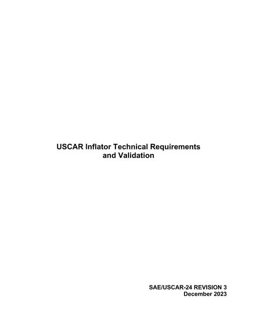 SAE USCAR24-3 pdf