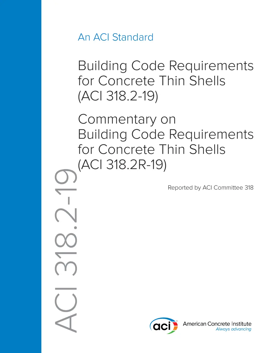 ACI 318.2-19 pdf