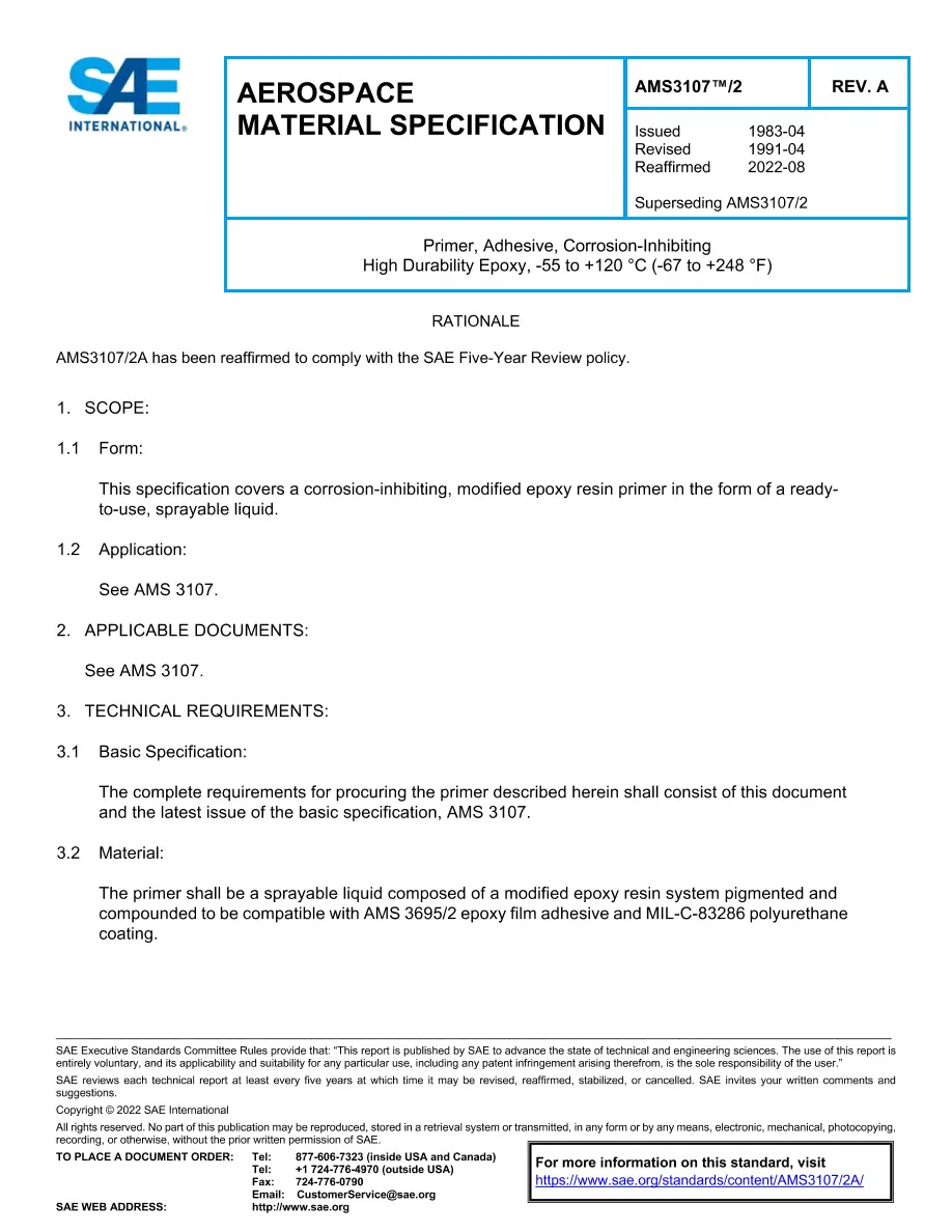 SAE AMS3107/2A pdf