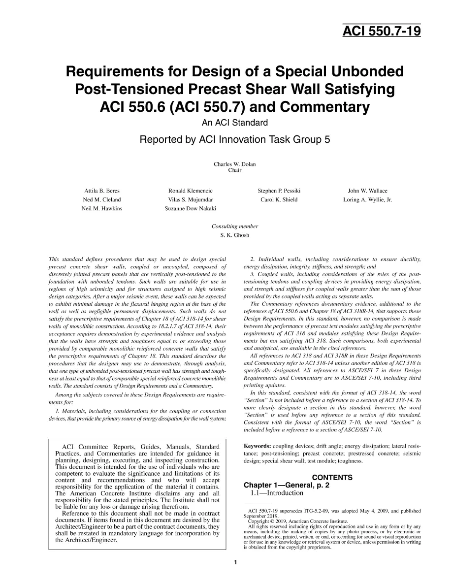 ACI 550.7-19 pdf