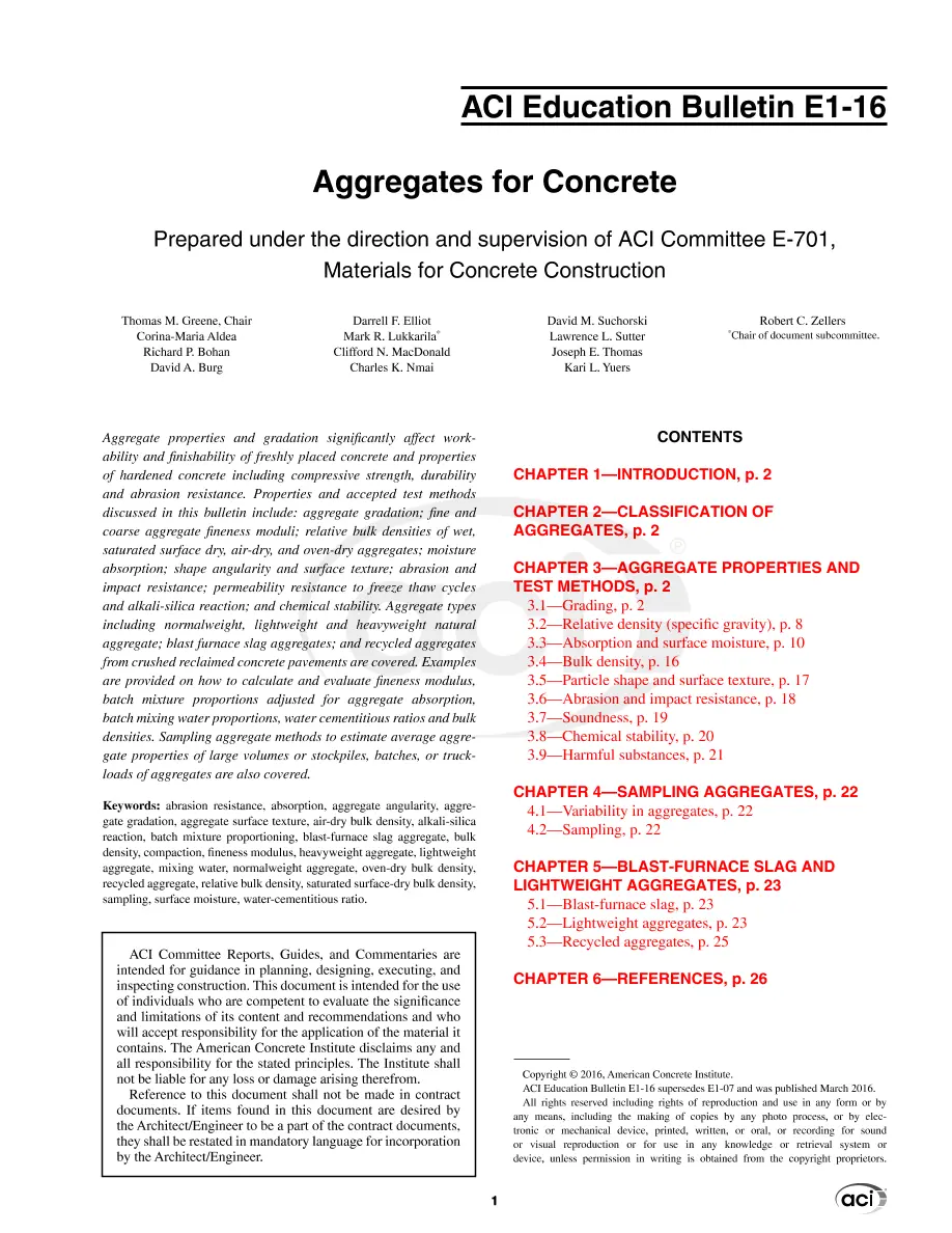 ACI E-1(16) pdf