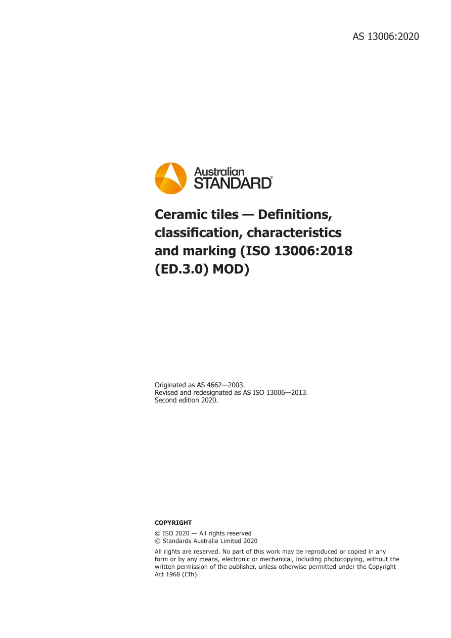 AS 13006:2020 pdf