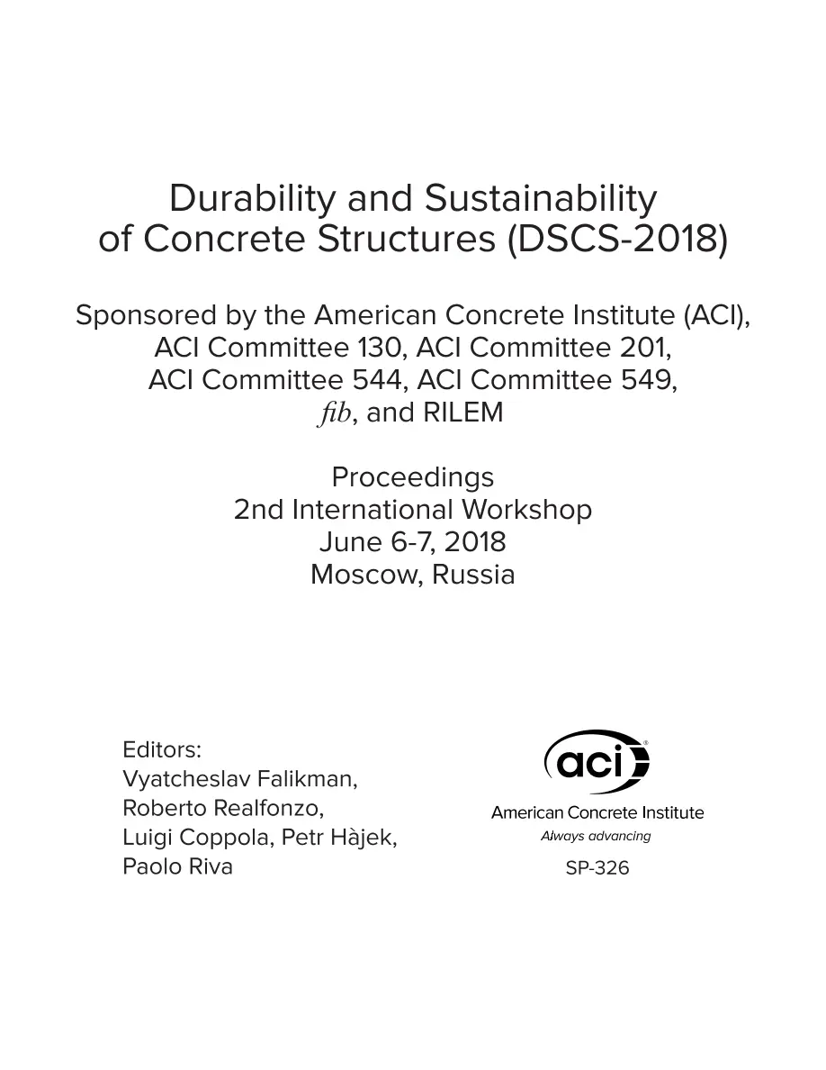 ACI SP-326 pdf