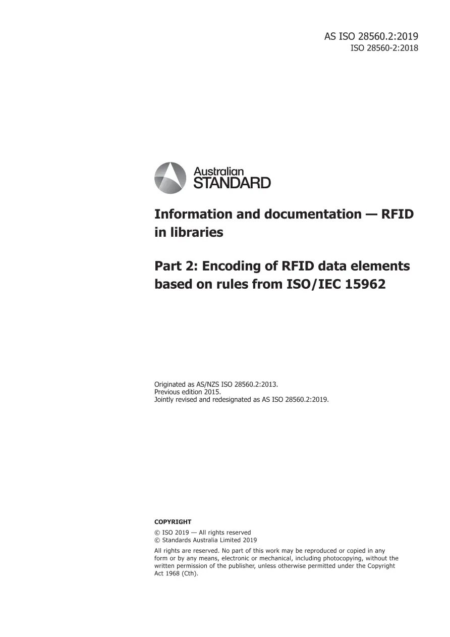 AS ISO 28560.2:2019 pdf