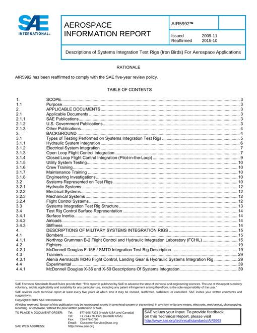 SAE AIR5992 pdf