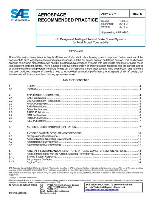 SAE ARP1070E pdf