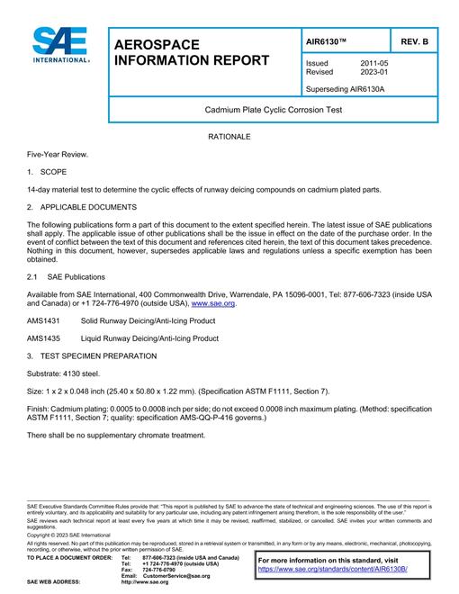 SAE AIR6130B pdf