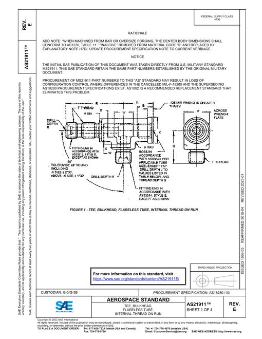 SAE AS21911E pdf