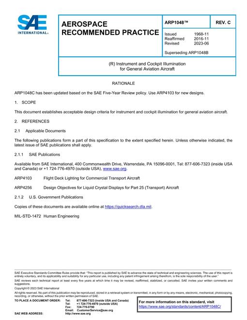 SAE ARP1048C pdf