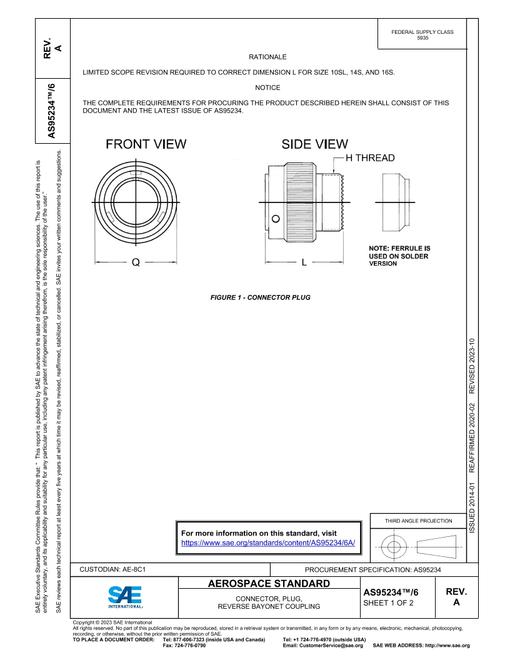 SAE AS95234/6A pdf