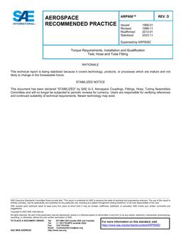 SAE ARP908D pdf