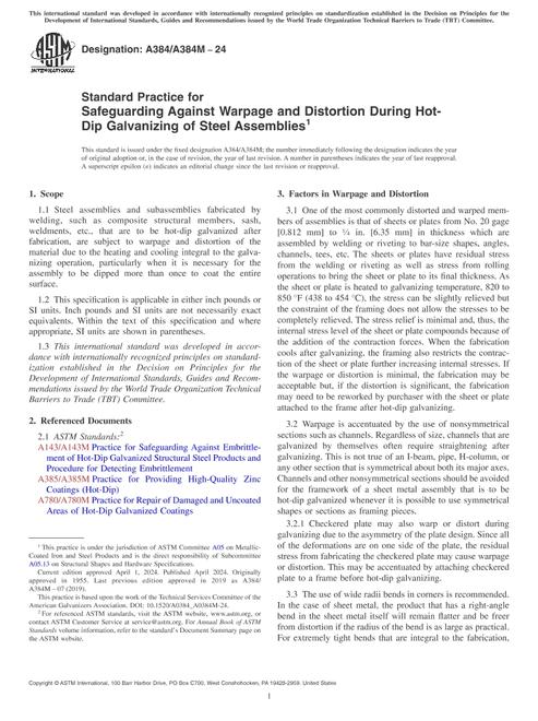 ASTM A384/A384M-24 pdf