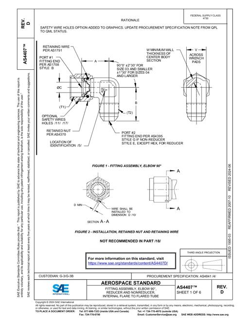 SAE AS4407D pdf