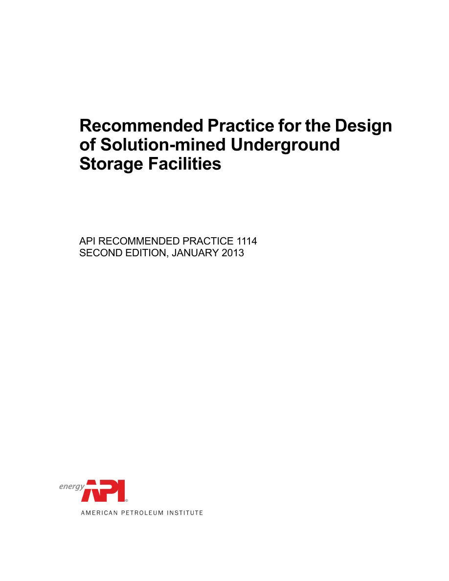 API RP 1114 pdf