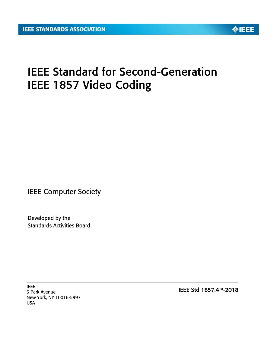 IEEE 1857.4-2018 pdf