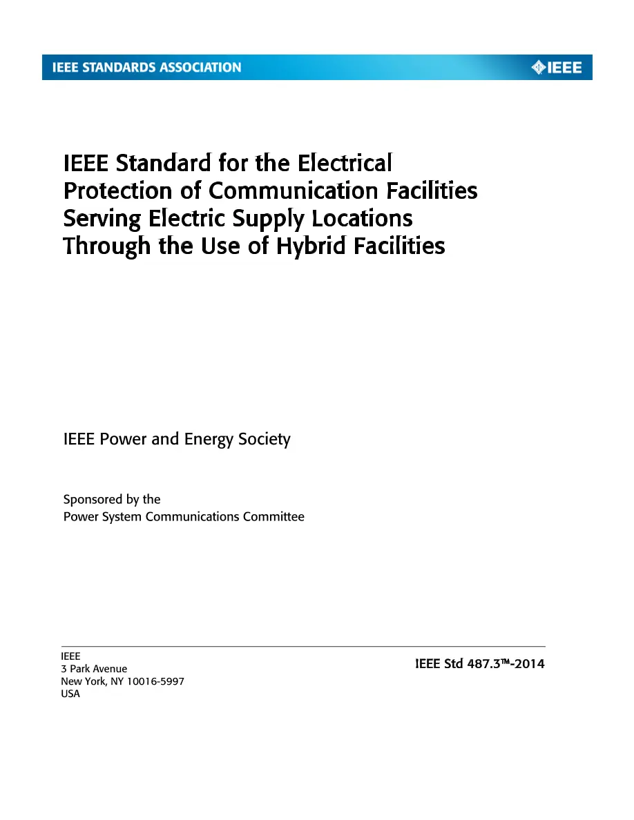 IEEE 487.3-2014 pdf