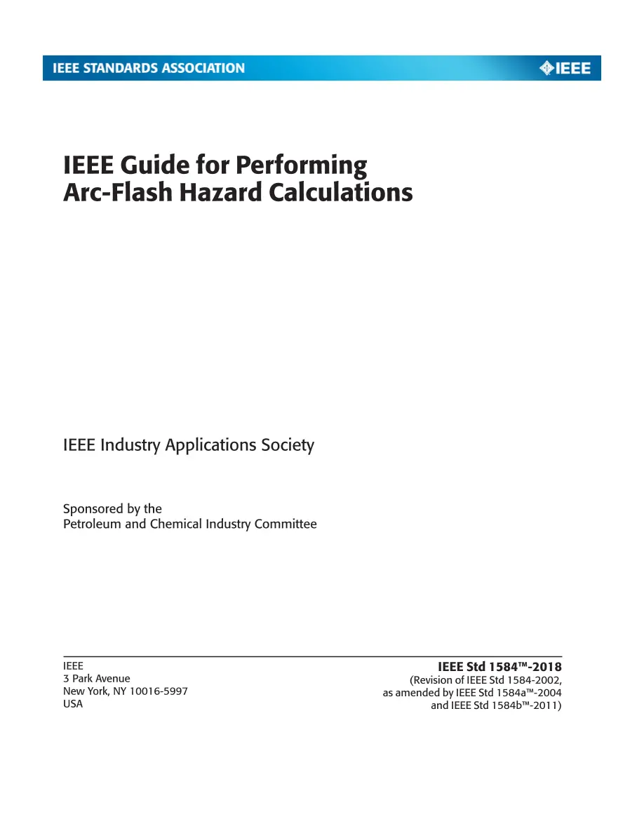 IEEE 1584-2018 pdf