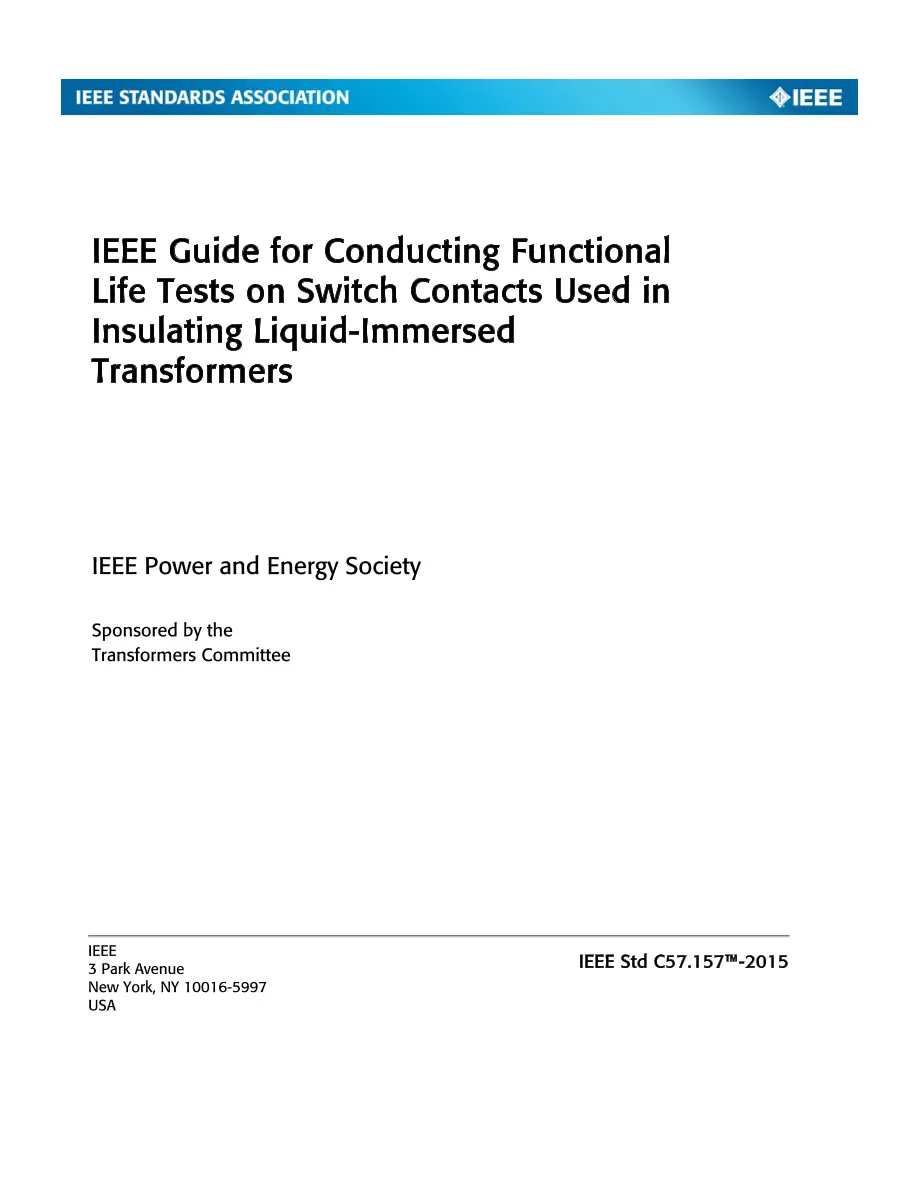 IEEE C57.157-2015 pdf