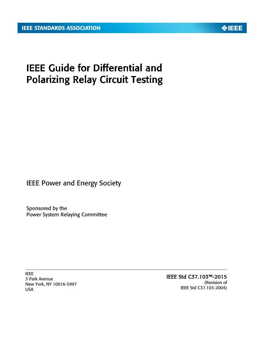 IEEE C37.103-2015 pdf