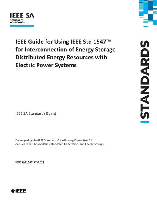 IEEE 1547.9-2022 pdf