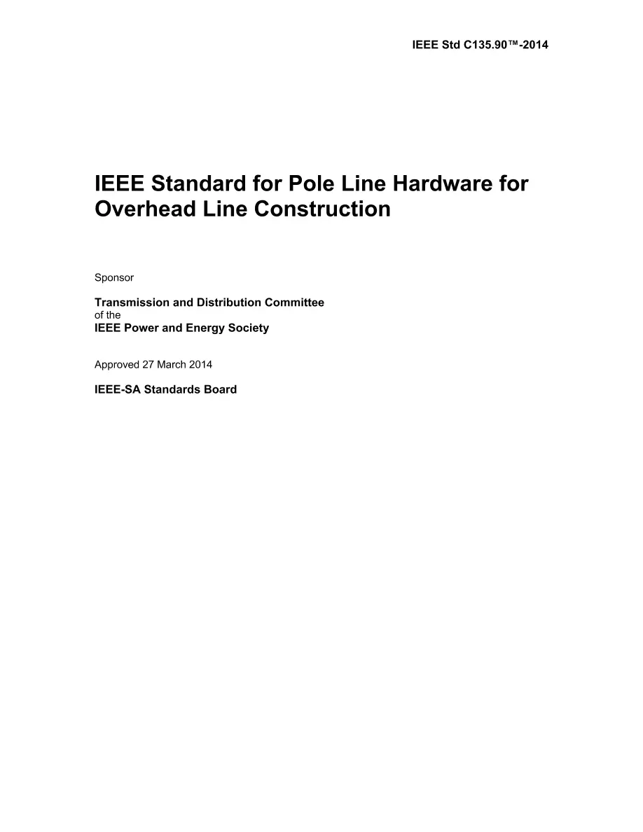 IEEE C135.90-2014 pdf