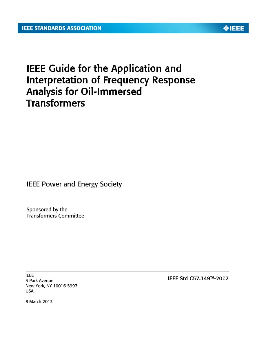 IEEE C57.149-2012 pdf