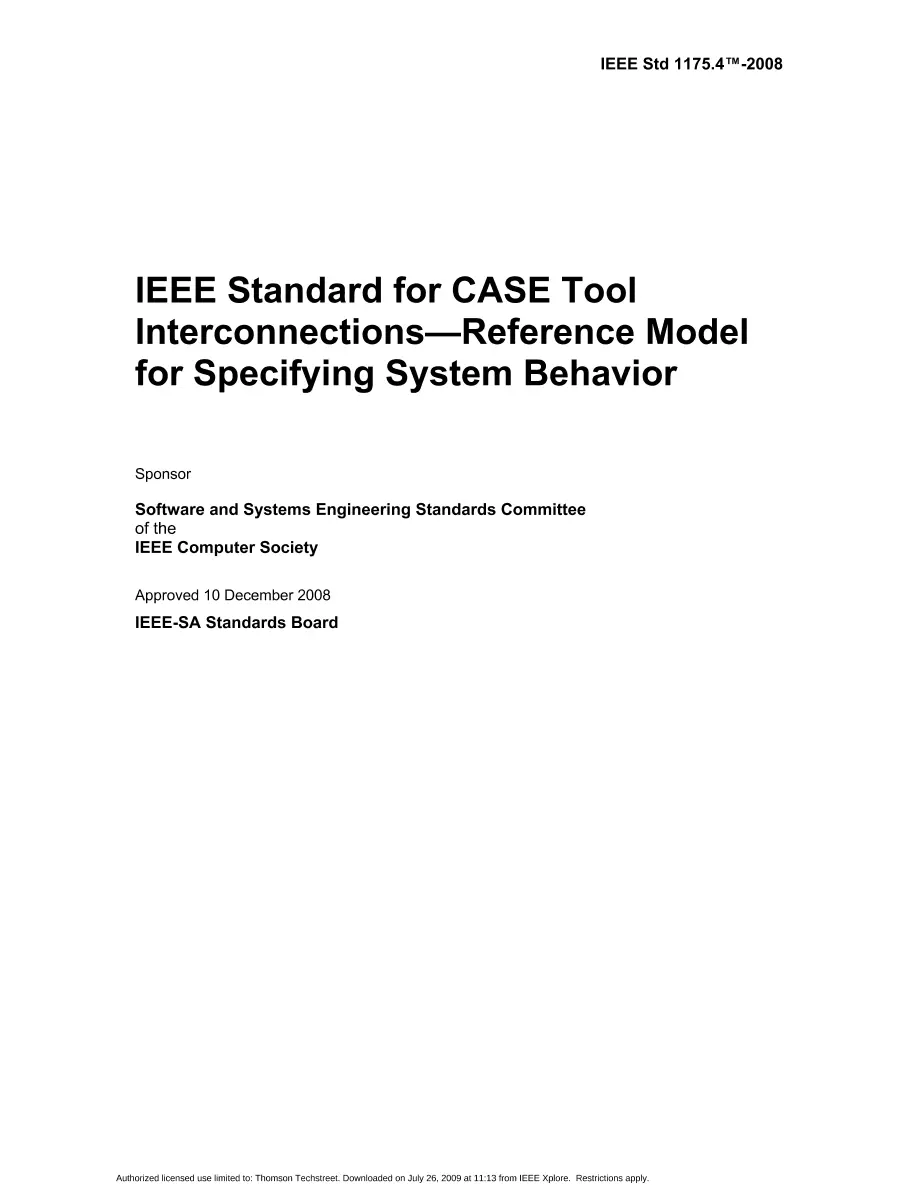 IEEE 1175.4-2008 pdf