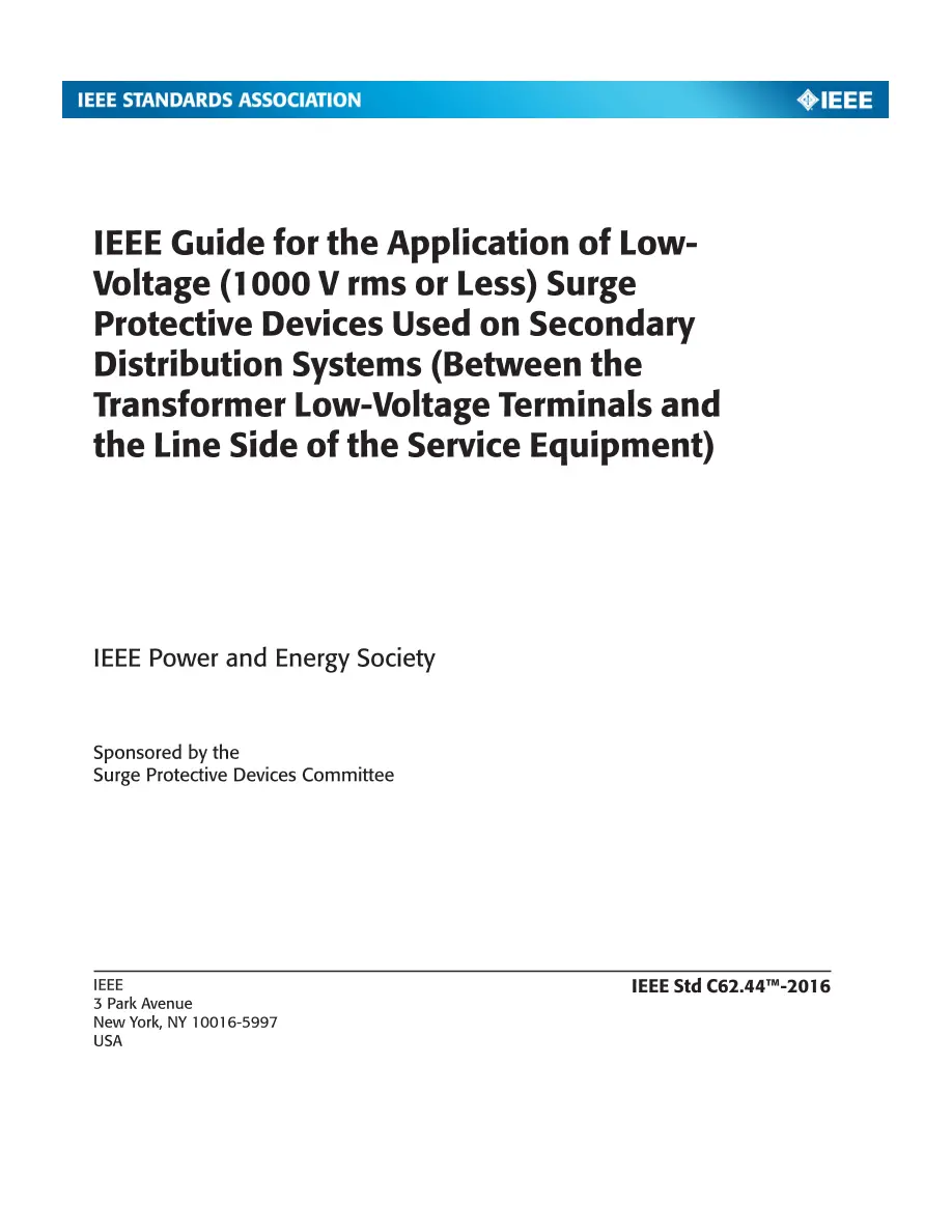 IEEE C62.44-2016 pdf