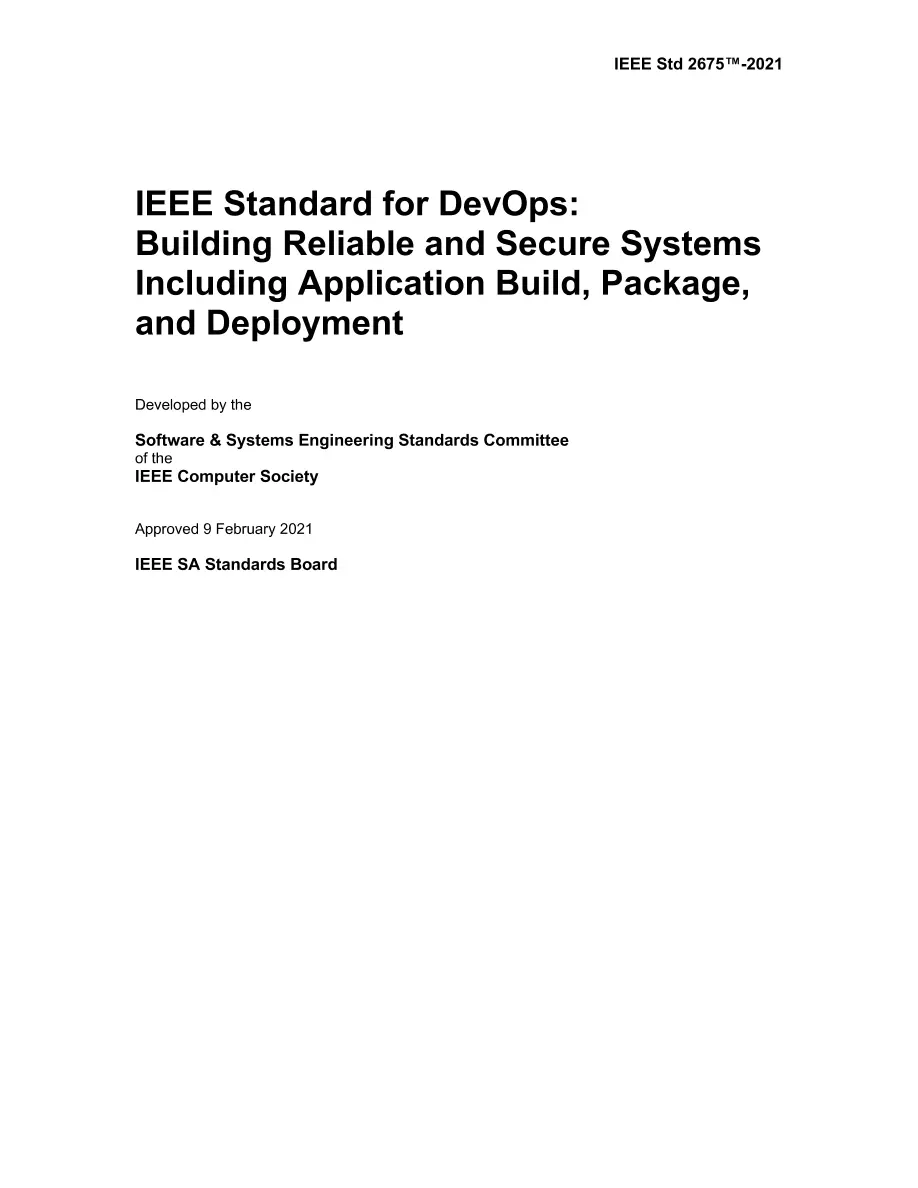 IEEE 2675-2021 pdf