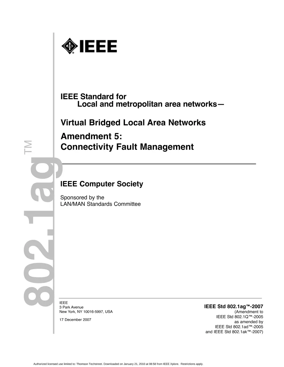 IEEE 802.1ag-2007 pdf