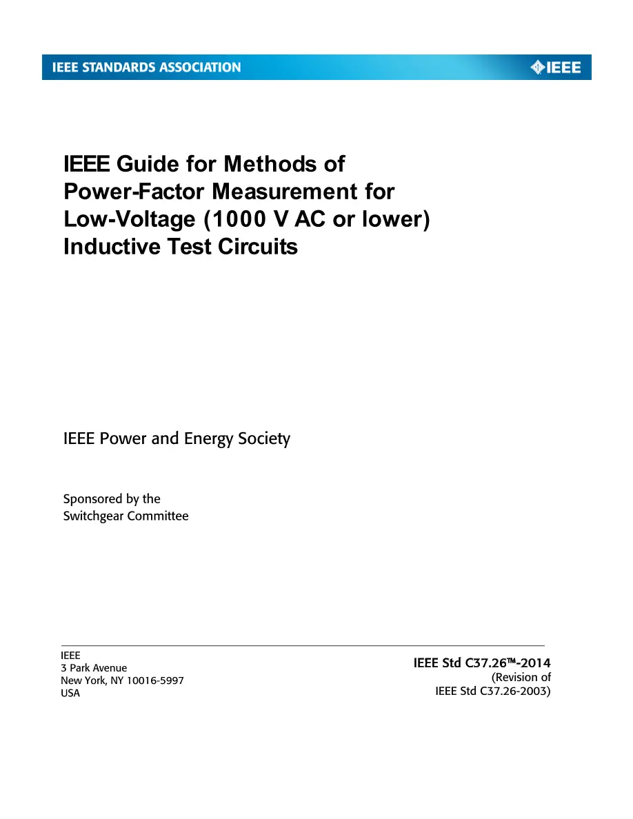 IEEE C37.26-2014 pdf