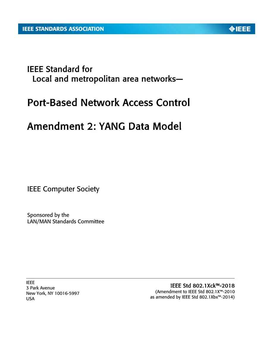 IEEE 802.1Xck-2018 pdf