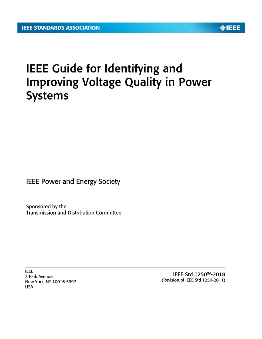 IEEE 1250-2018 pdf