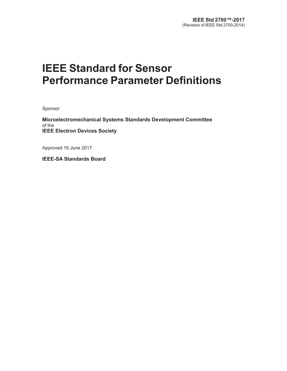 IEEE 2700-2017 pdf