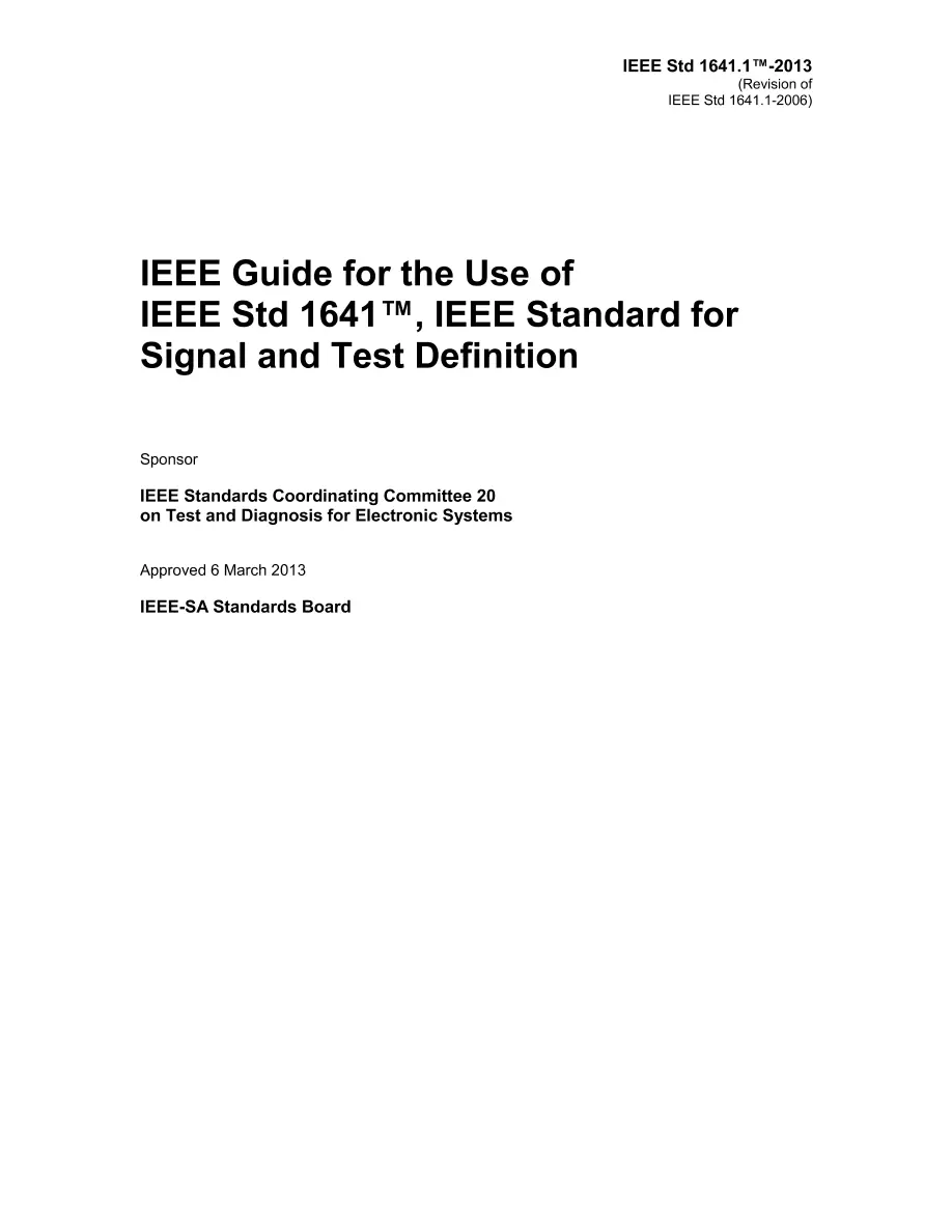 IEEE 1641.1-2013 pdf