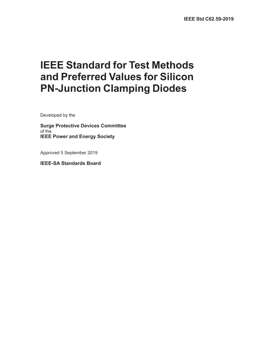 IEEE C62.59-2019 pdf