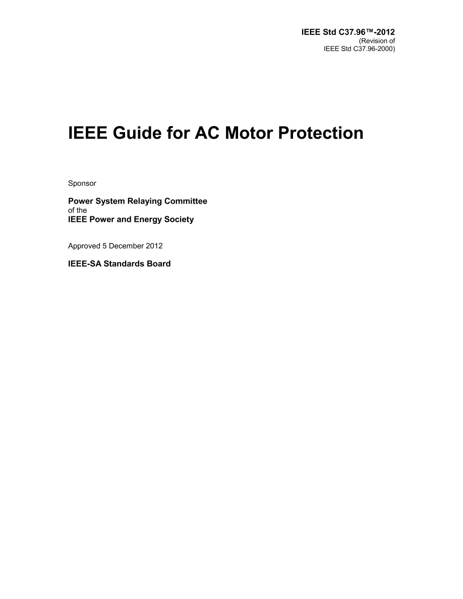 IEEE C37.96-2012 pdf