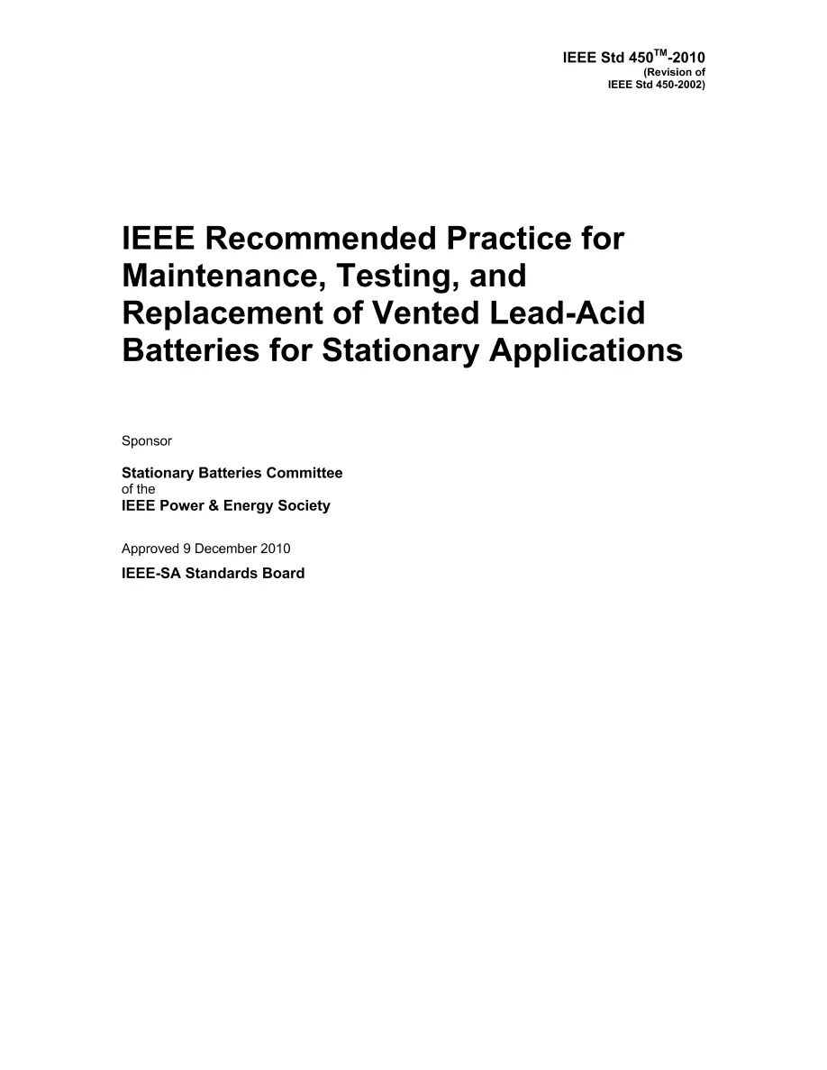 IEEE 450-2010 pdf