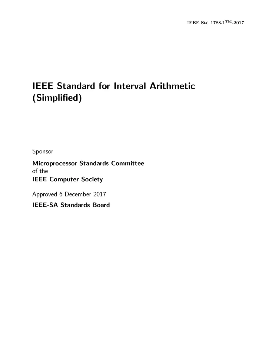 IEEE 1788.1-2017 pdf