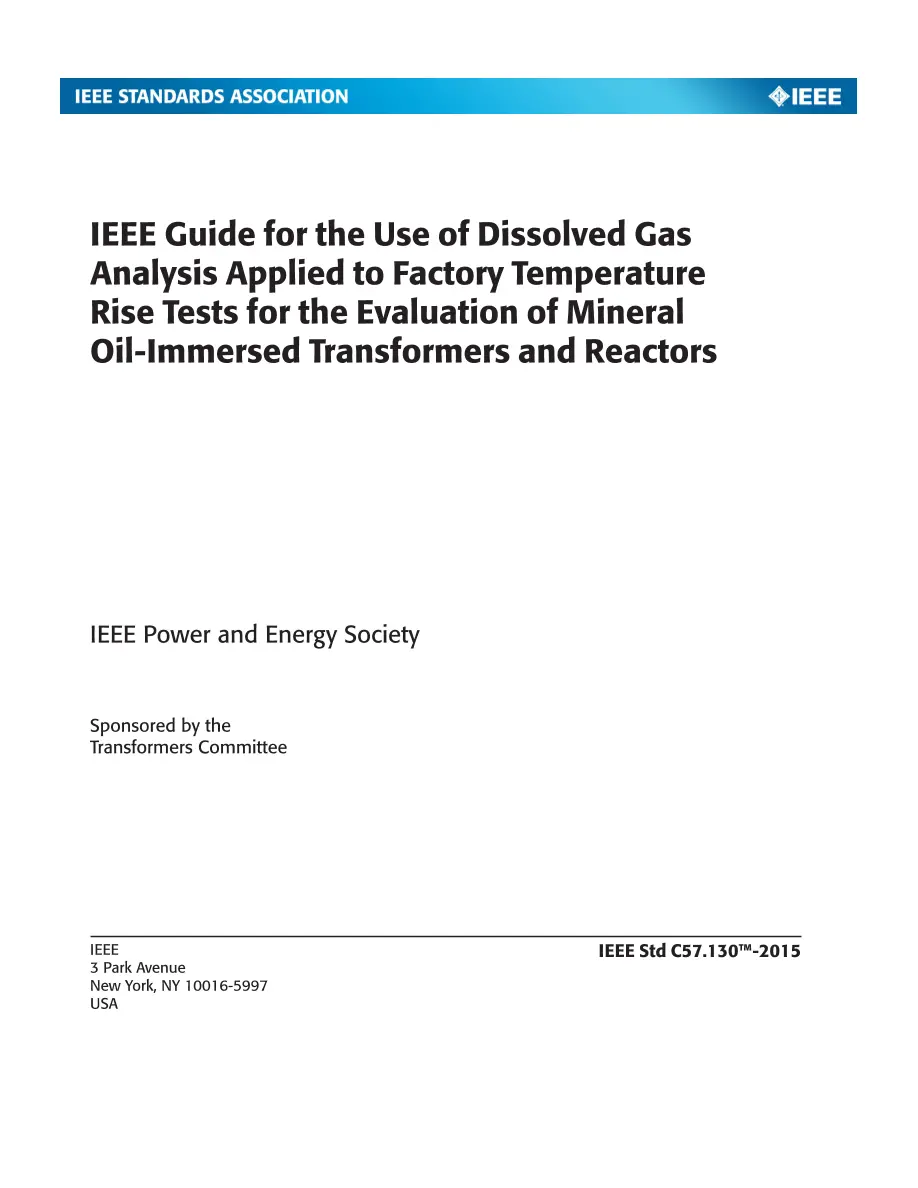 IEEE C57.130-2015 pdf