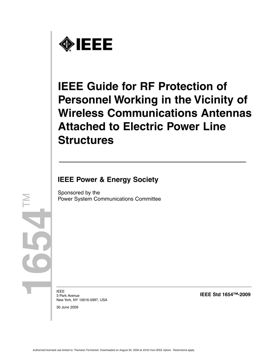 IEEE 1654-2009 pdf