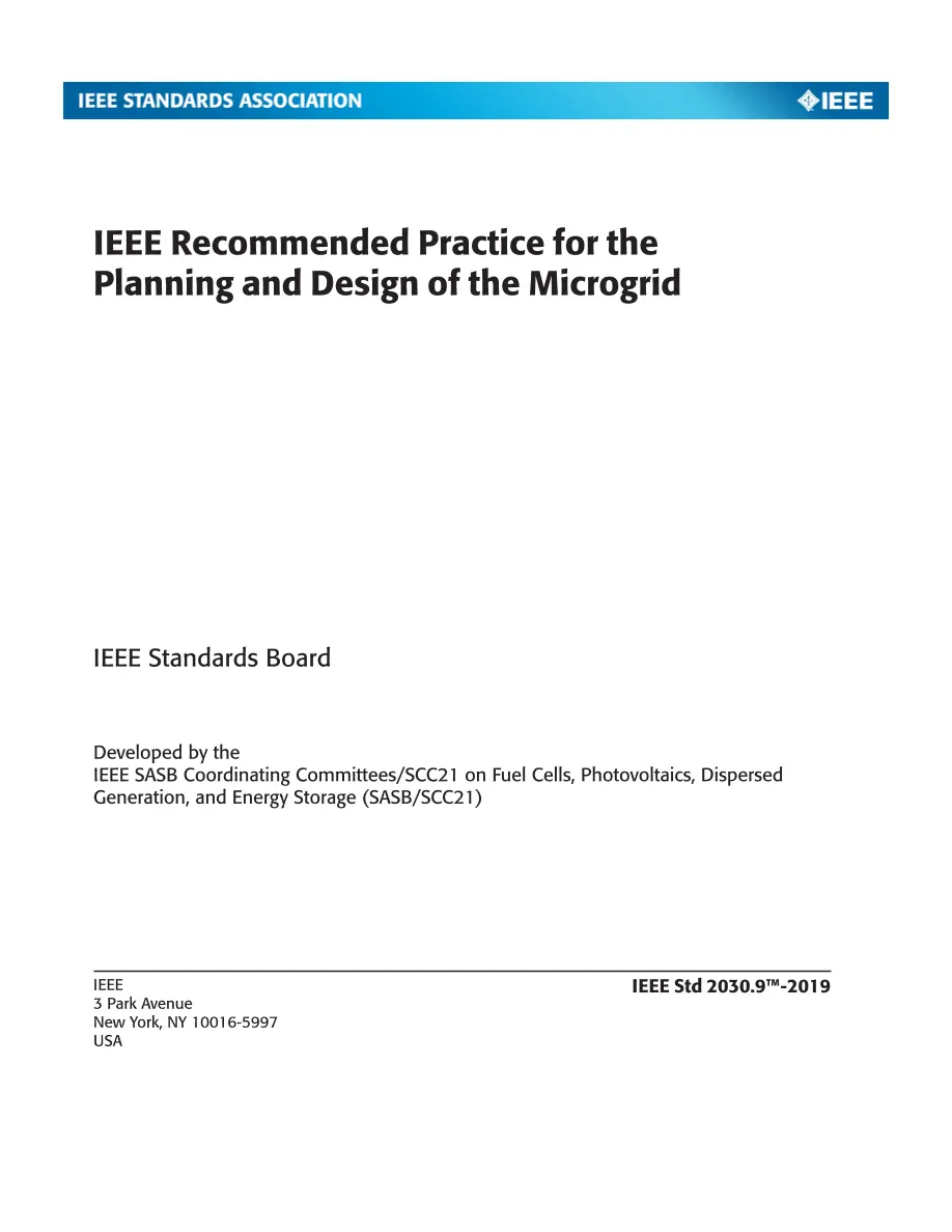 IEEE 2030.9-2019 pdf