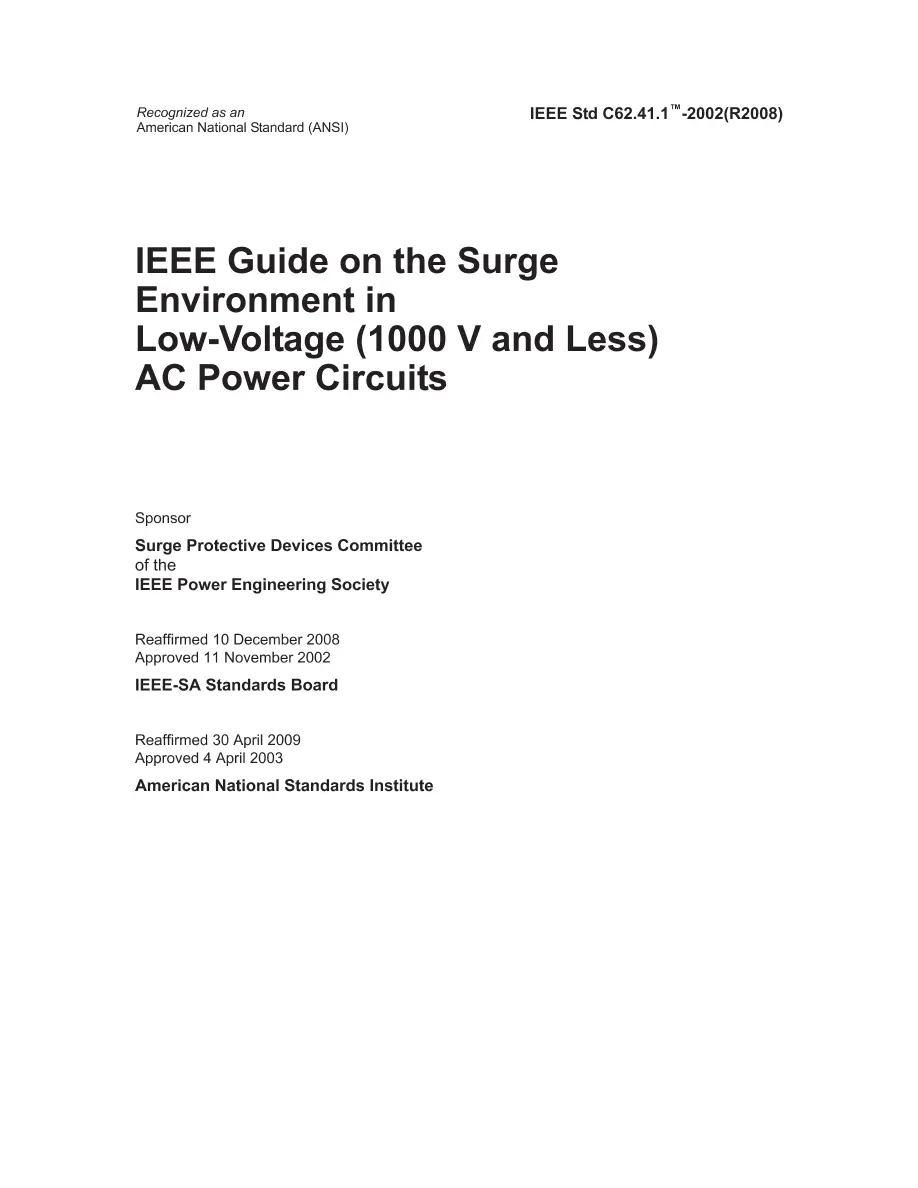 IEEE C62.41.1-2002 pdf