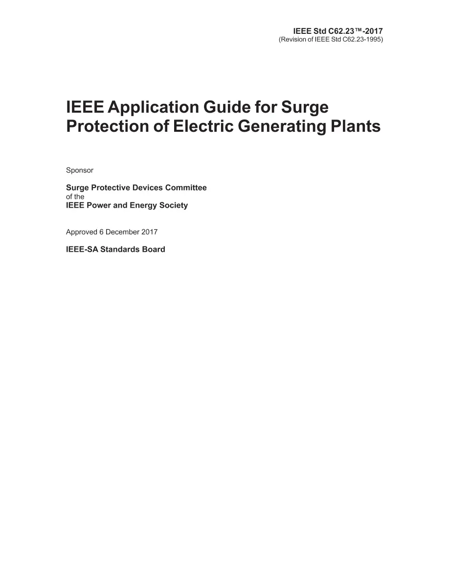 IEEE C62.23-2017 pdf