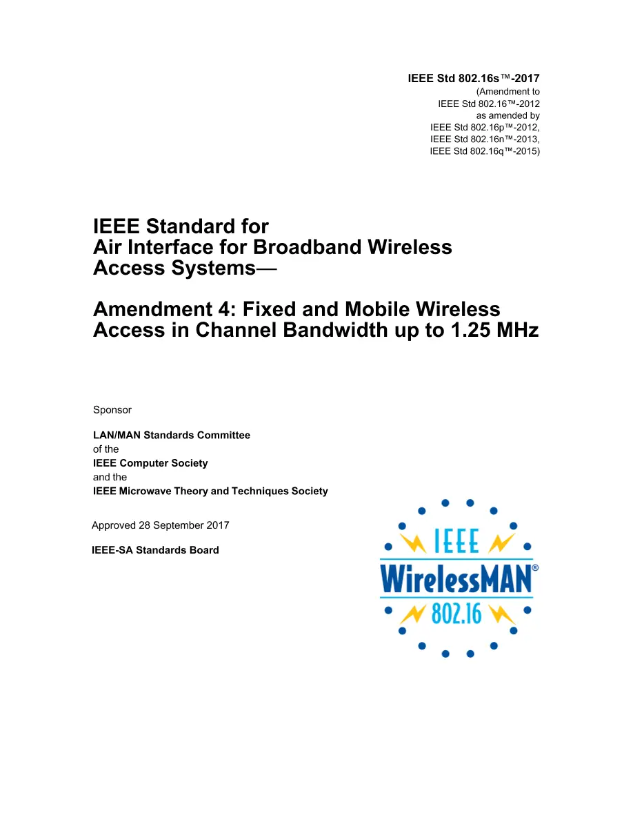 IEEE 802.16s-2017 pdf