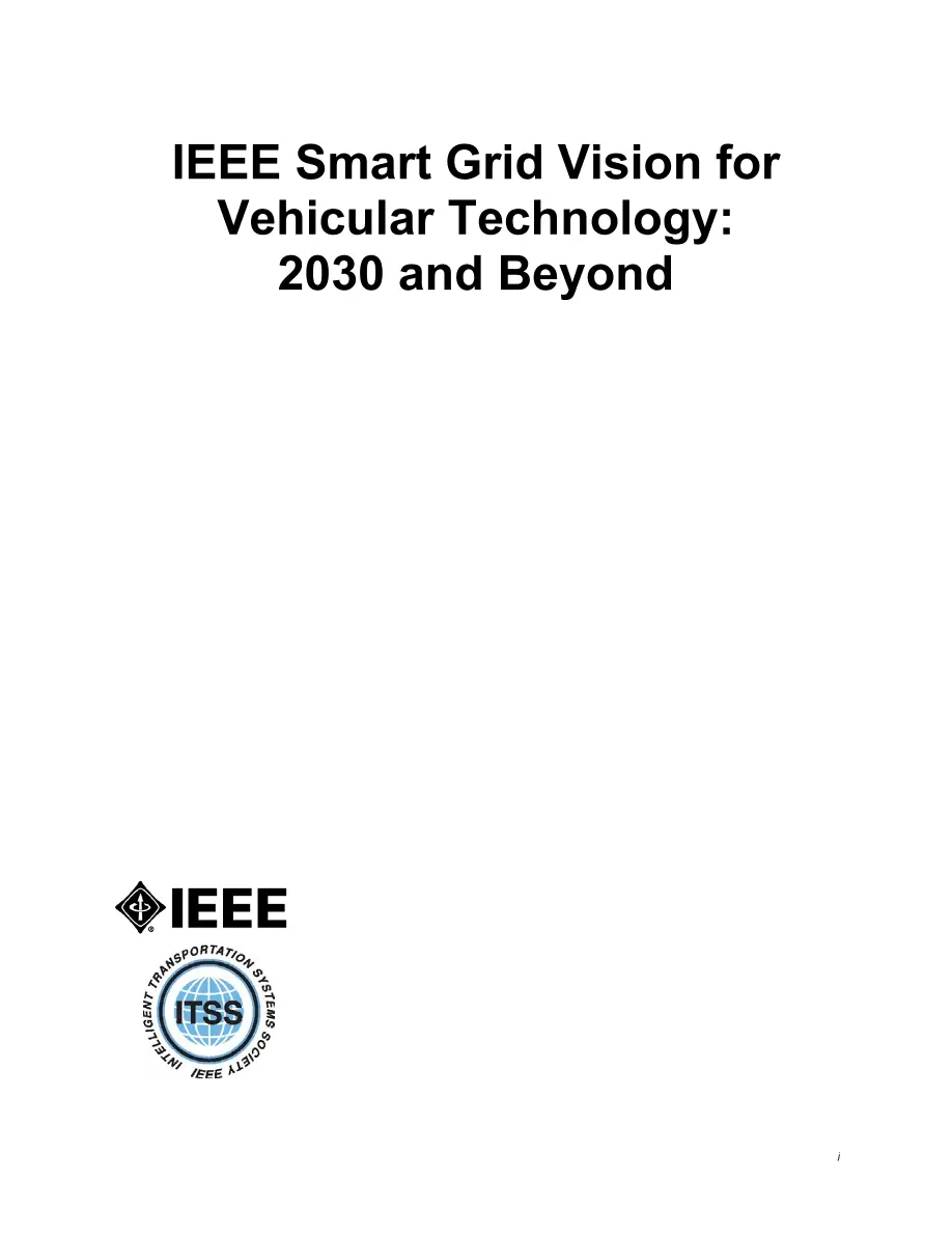 IEEE Smart Grid Research: Vehicular pdf